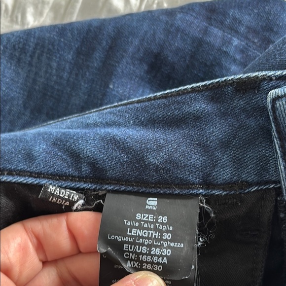 G-Star Raw Classic Blue Women's Jeans Skinny - Picture 9 of 9